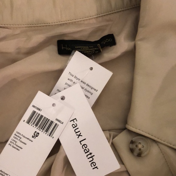 House of Harlow 1960 Faux Leather. Vanilla color. New with Tags - Picture 11 of 12